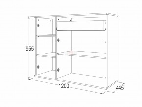 Комод 10 фант ясень анкор в Кизеле - kizel.magazinmebel.ru | фото - изображение 2