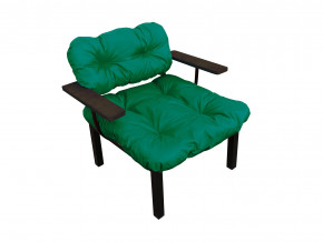 Кресло Дачное зелёная подушка в Кизеле - kizel.magazinmebel.ru | фото