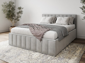 Кровать 1800 Лана серый велюр в Кизеле - kizel.magazinmebel.ru | фото