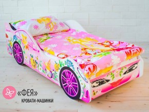 Кровать детская машина Фея в Кизеле - kizel.magazinmebel.ru | фото