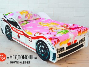 Кровать детская машина Медпомощь в Кизеле - kizel.magazinmebel.ru | фото