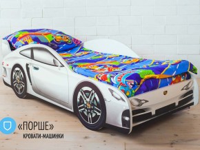 Кровать детская машинка Порше в Кизеле - kizel.magazinmebel.ru | фото
