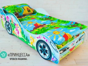Кровать детская машинка Принцесса в Кизеле - kizel.magazinmebel.ru | фото