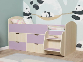Кровать Малыш-7 Дуб-Ирис в Кизеле - kizel.magazinmebel.ru | фото