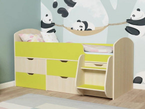 Кровать Малыш-7 Дуб-лайм в Кизеле - kizel.magazinmebel.ru | фото