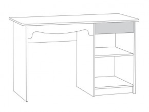 Стол письменный 12.24 Флоренция в Кизеле - kizel.magazinmebel.ru | фото - изображение 2